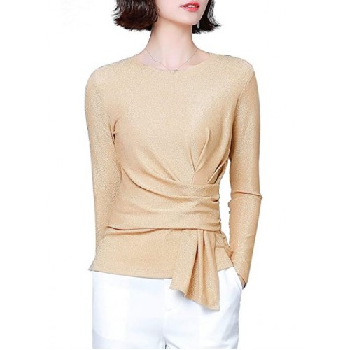 Golden 14241 Women's Long Sleeve Tunic Tops Fall Tshirt Casual Blouses Golden 14241 Women's Long Sleeve Tunic Tops Fall Tshirt Casual Blouses