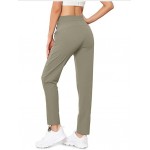 08 Bean Green Women's Quick Dry Hiking Lightweight Joggers Pants Water Resistant Athletic Lounge Track Pants with Zipper Pockets 08 Bean Green Women's Quick Dry Hiking Lightweight Joggers Pants Water Resistant Athletic Lounge Track Pants with Zipper Pockets